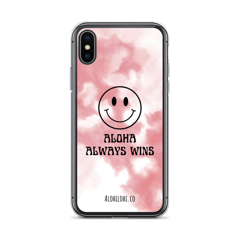 Aloha Always Wins (25) - Clear iPhone Case