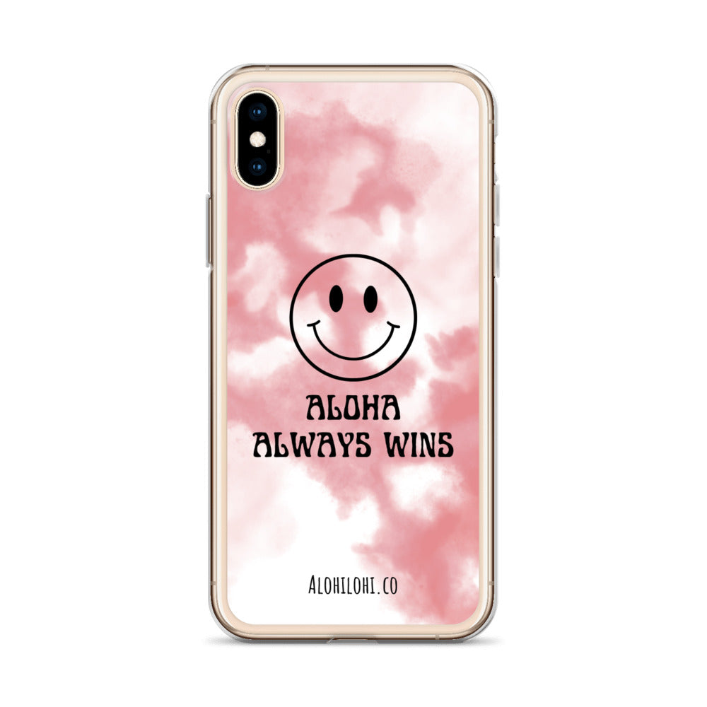 Aloha Always Wins (25) - Clear iPhone Case