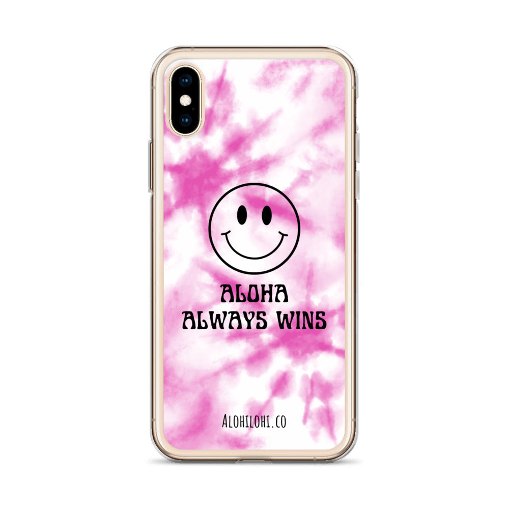 Aloha Always Wins (27) - Clear iPhone Case