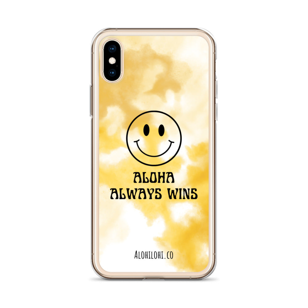 Aloha Always Wins (28) - Clear iPhone Case