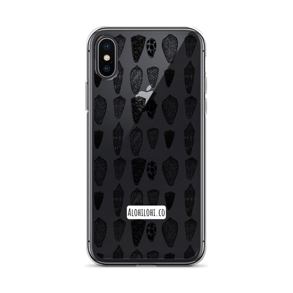 Pūpū (pattern) - Clear iPhone Case