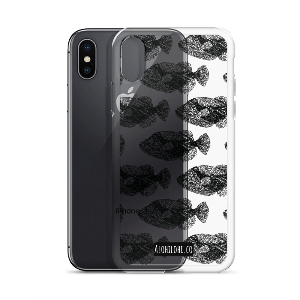 Humuhumunukunukuāpuaʻa LD - Clear iPhone Case