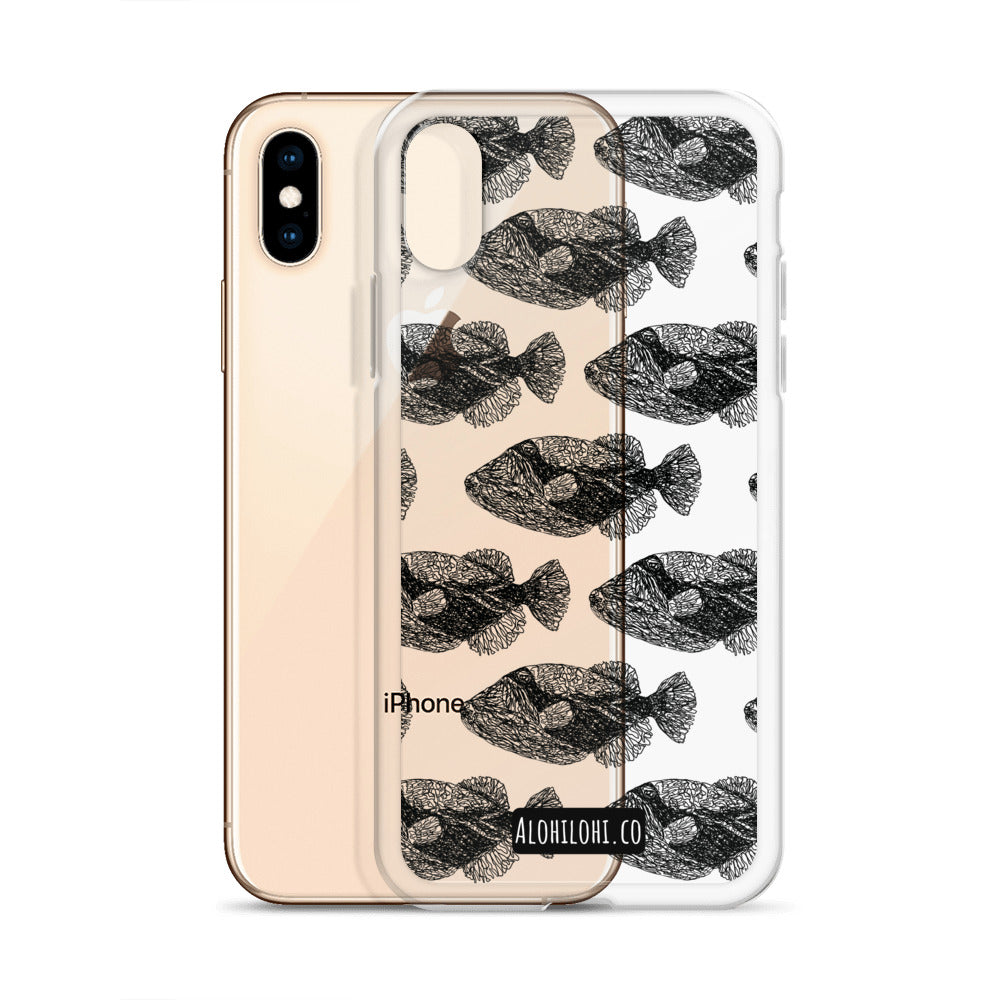 Humuhumunukunukuāpuaʻa LD - Clear iPhone Case