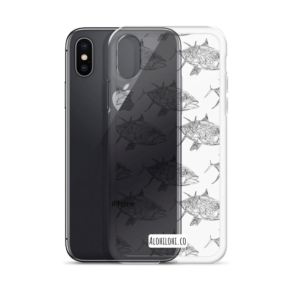 Ahi - Clear iPhone Case