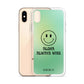 Aloha Always Wins (1) - Clear iPhone Case