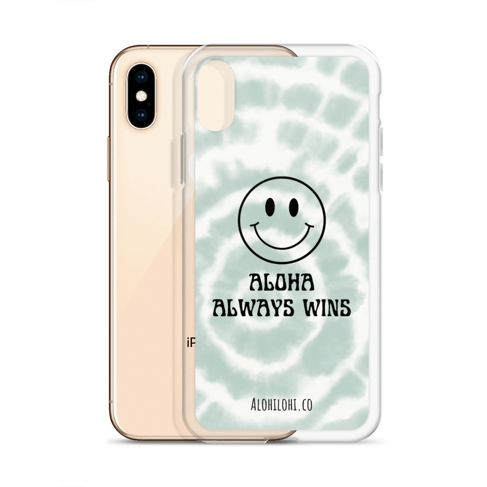 Aloha Always Wins (15) - Clear iPhone Case