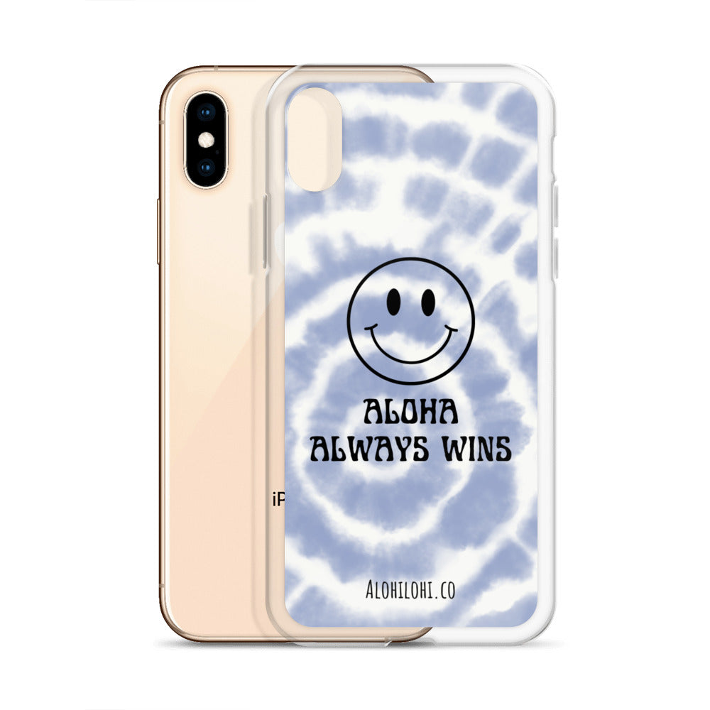 Aloha Always Wins (16) - Clear iPhone Case