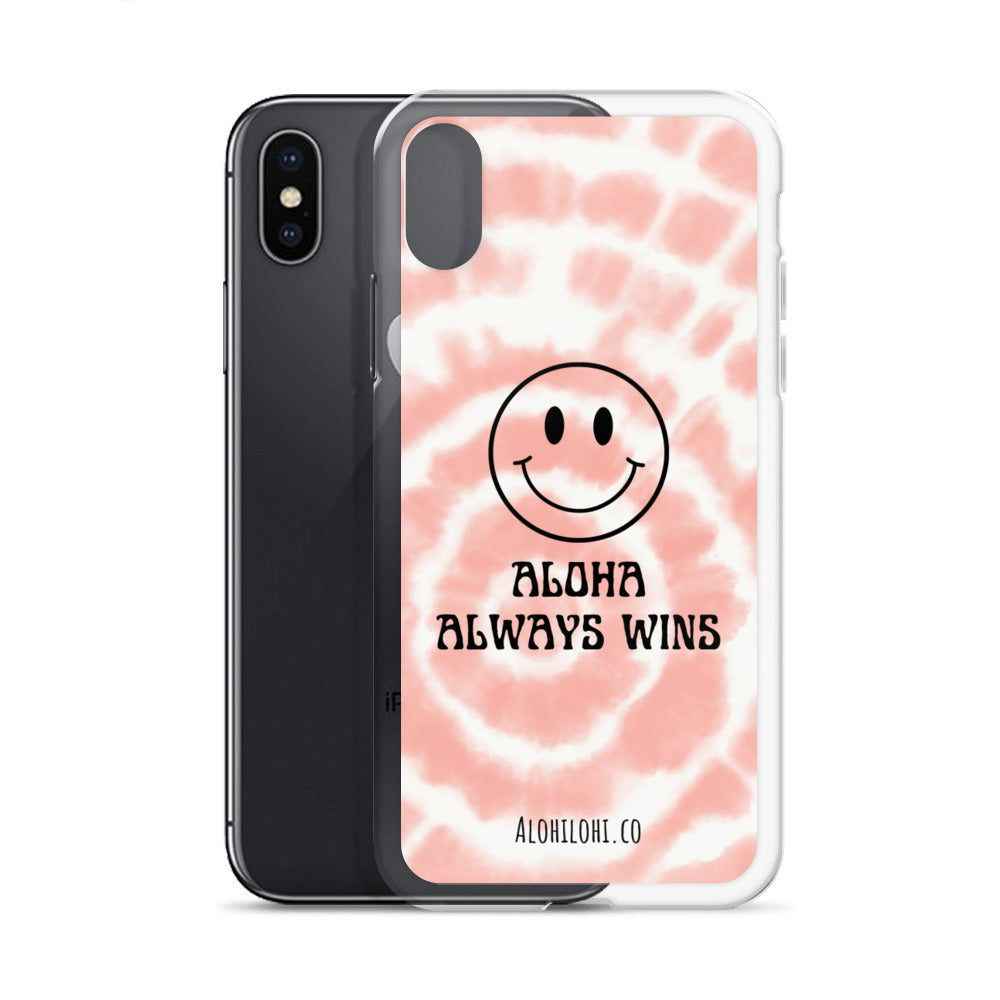 Aloha Always Wins (18) - Clear iPhone Case