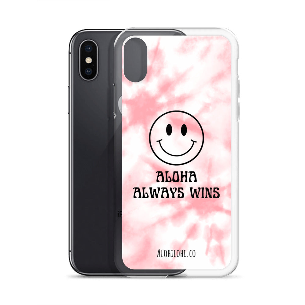 Aloha Always Wins (21) - Clear iPhone Case