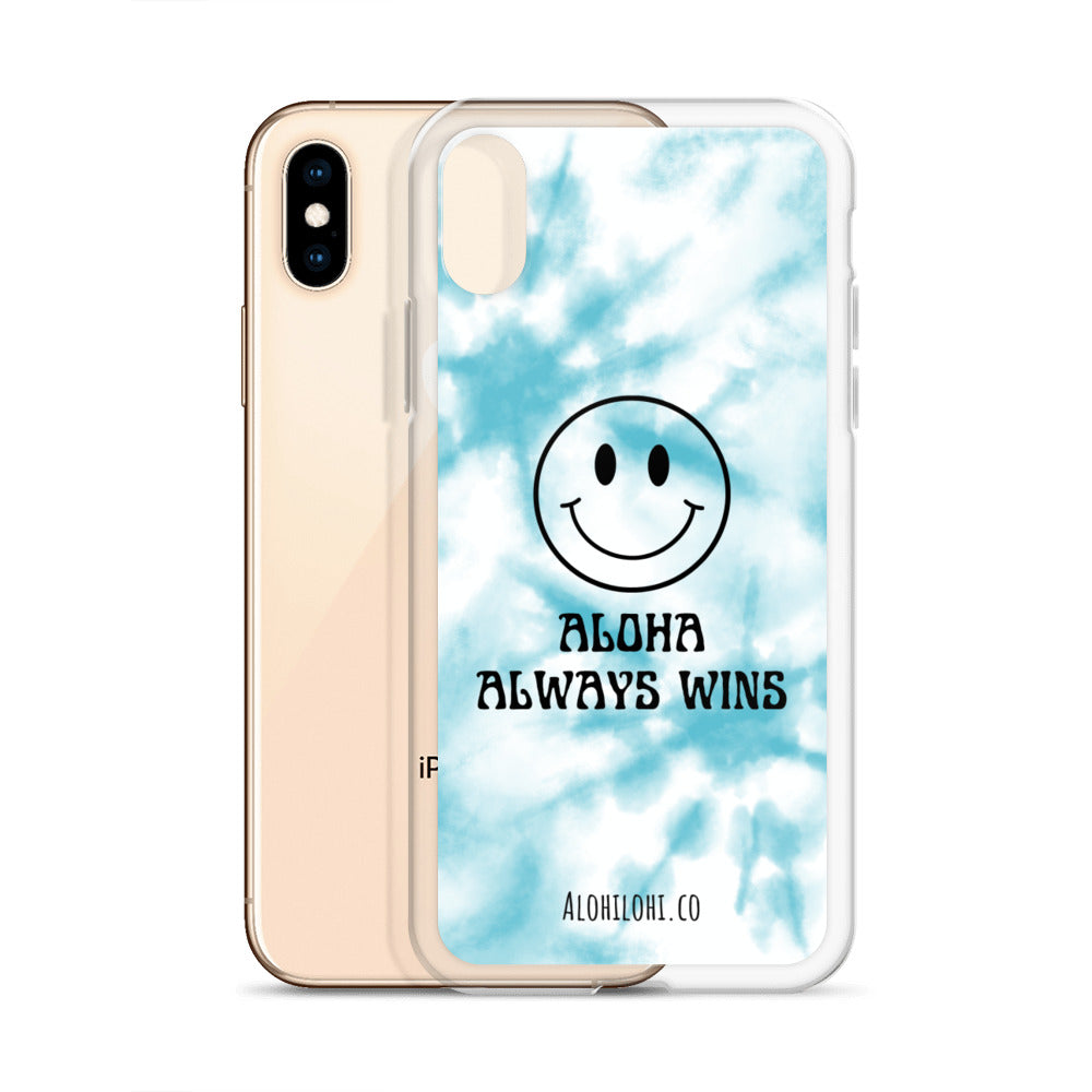 Aloha Always Wins (22) - Clear iPhone Case