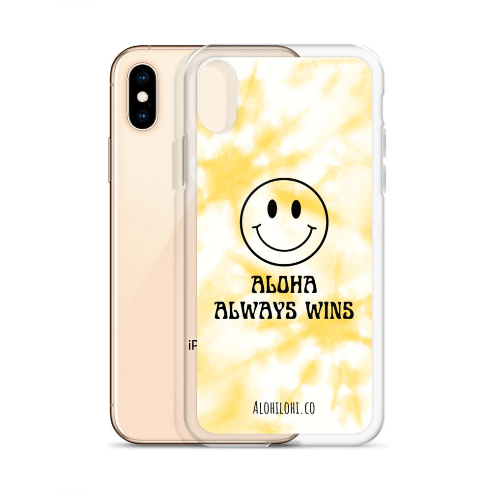 Aloha Always Wins (23) - Clear iPhone Case