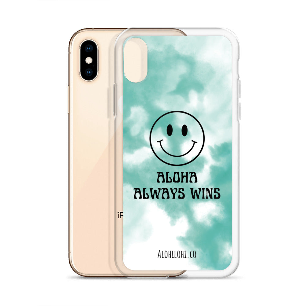 Aloha Always Wins (24) - Clear iPhone Case