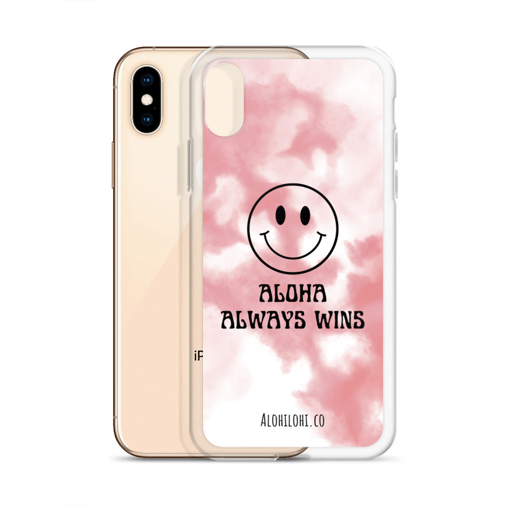 Aloha Always Wins (25) - Clear iPhone Case