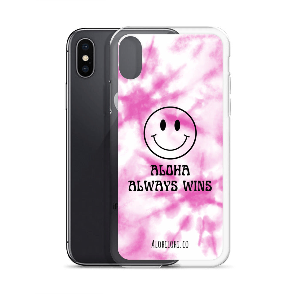 Aloha Always Wins (27) - Clear iPhone Case