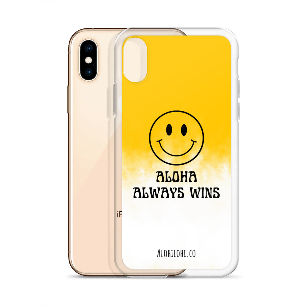 Aloha Always Wins (29) - Clear iPhone Case