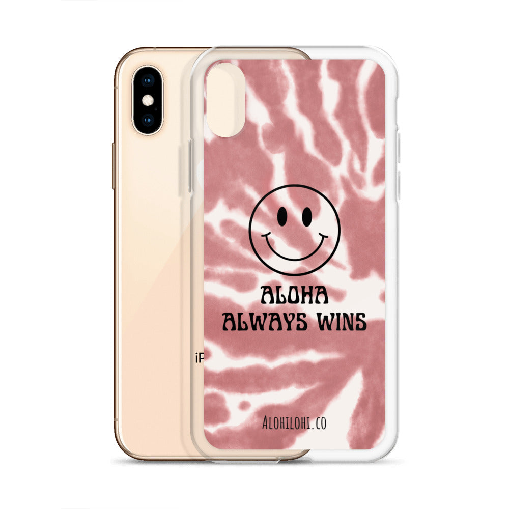 Aloha Always Wins (30) - Clear iPhone Case