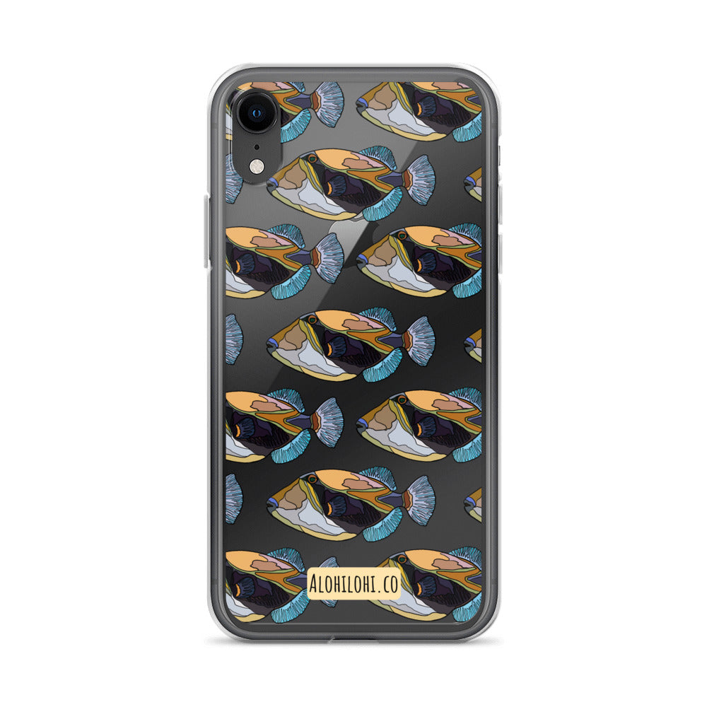 Humuhumunukunukuāpuaʻa - Clear iPhone Case