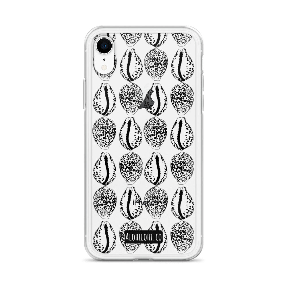 Leho (cowry shell) - Clear iPhone Case