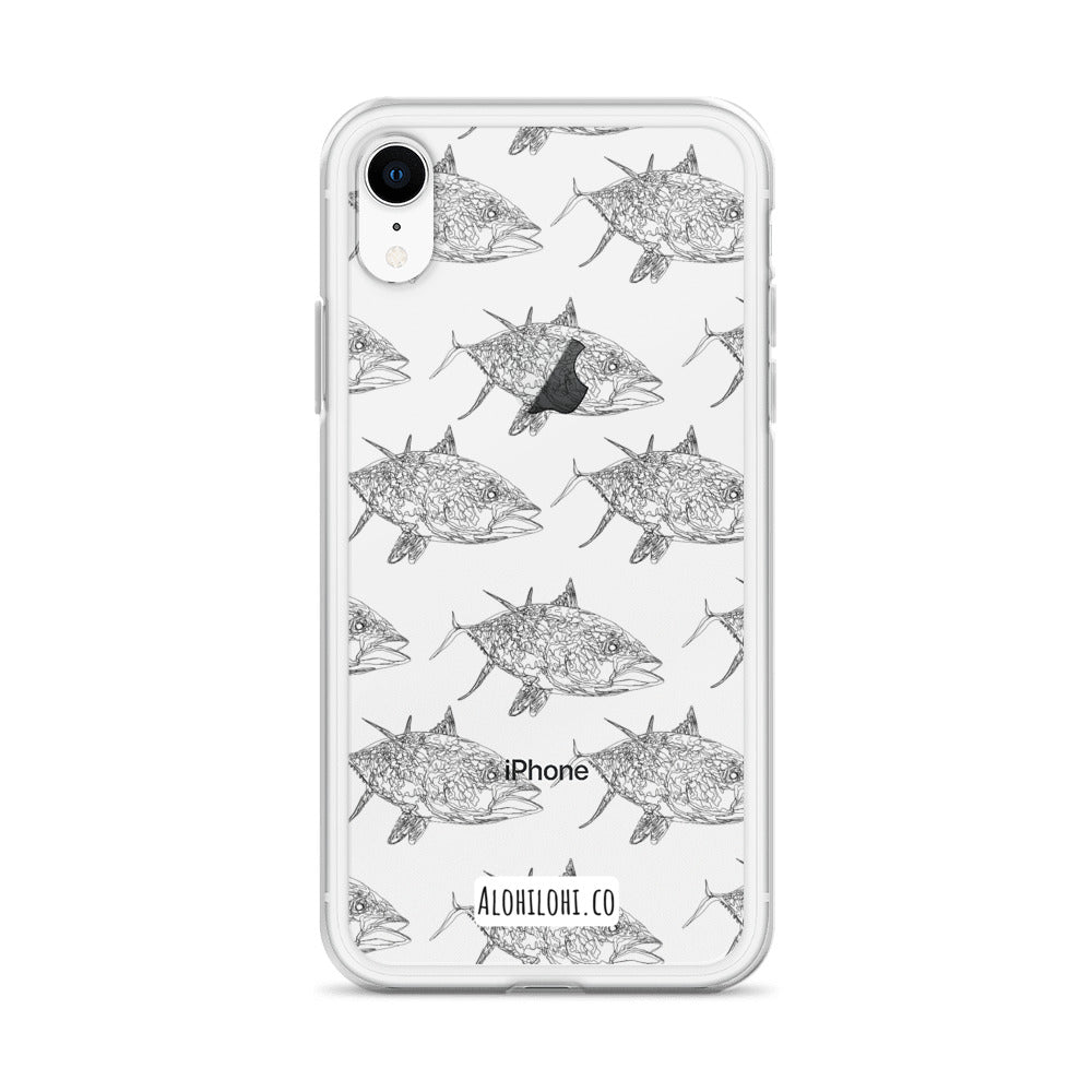 Ahi - Clear iPhone Case