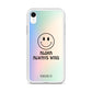 Aloha Always Wins (5) - Clear iPhone Case