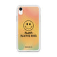 Aloha Always Wins (10) - Clear iPhone Case