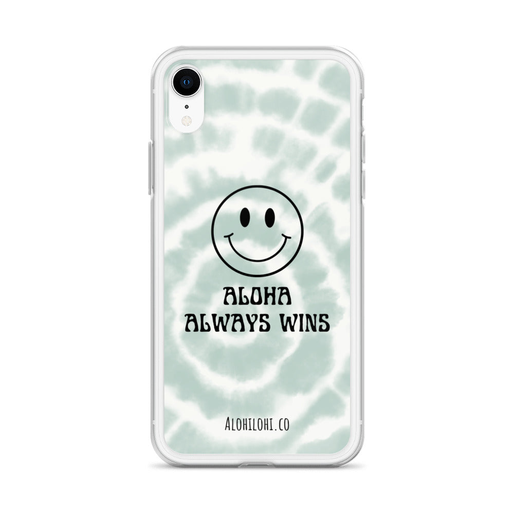 Aloha Always Wins (15) - Clear iPhone Case