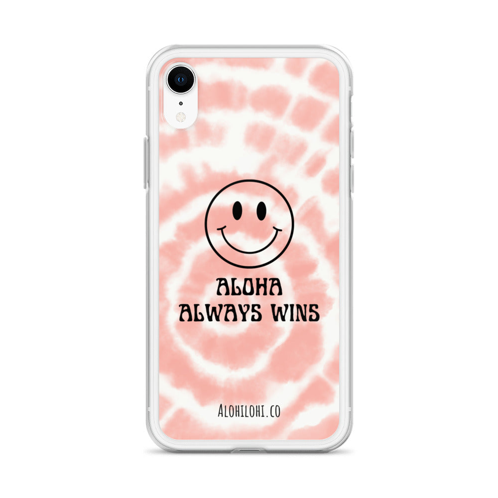 Aloha Always Wins (18) - Clear iPhone Case