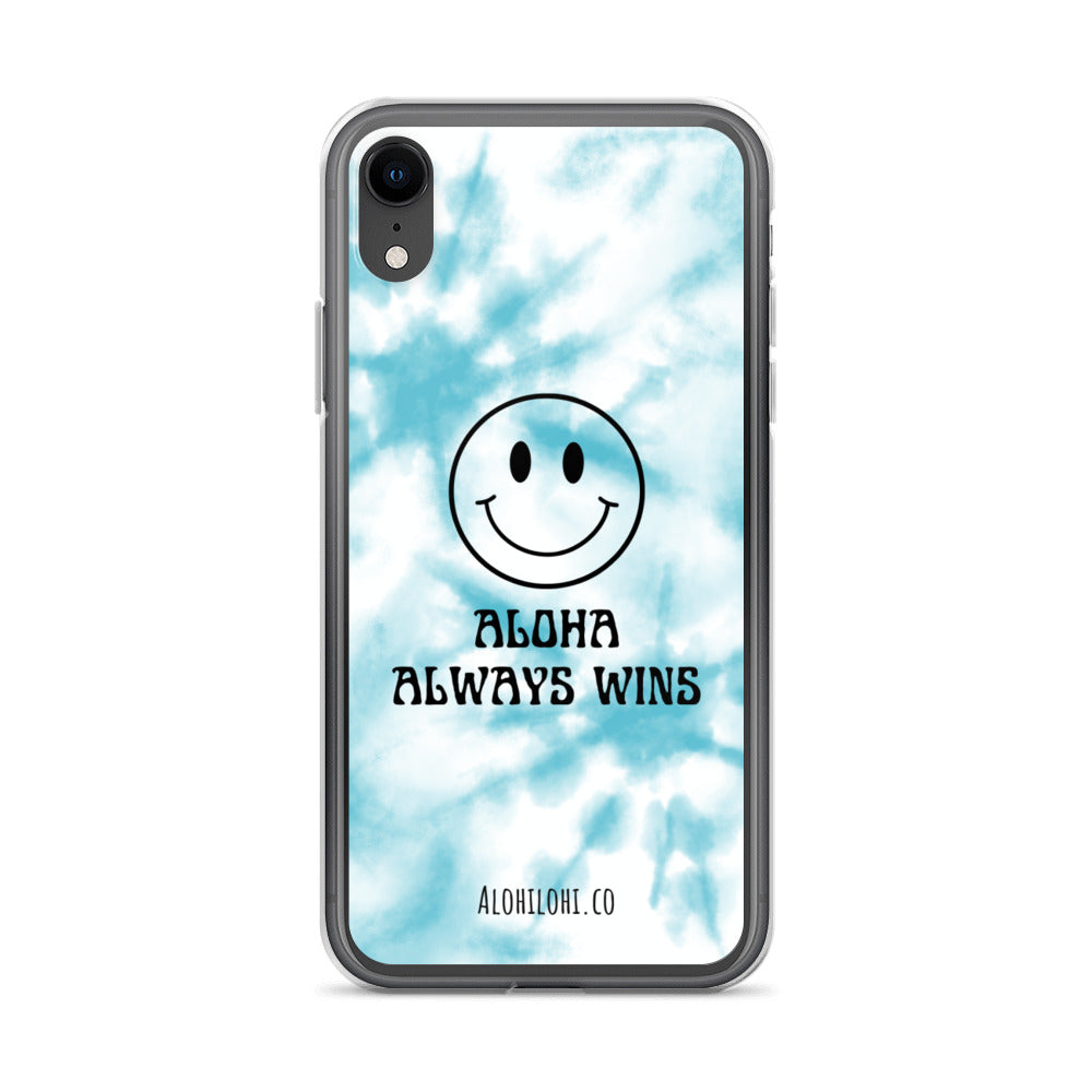 Aloha Always Wins (22) - Clear iPhone Case