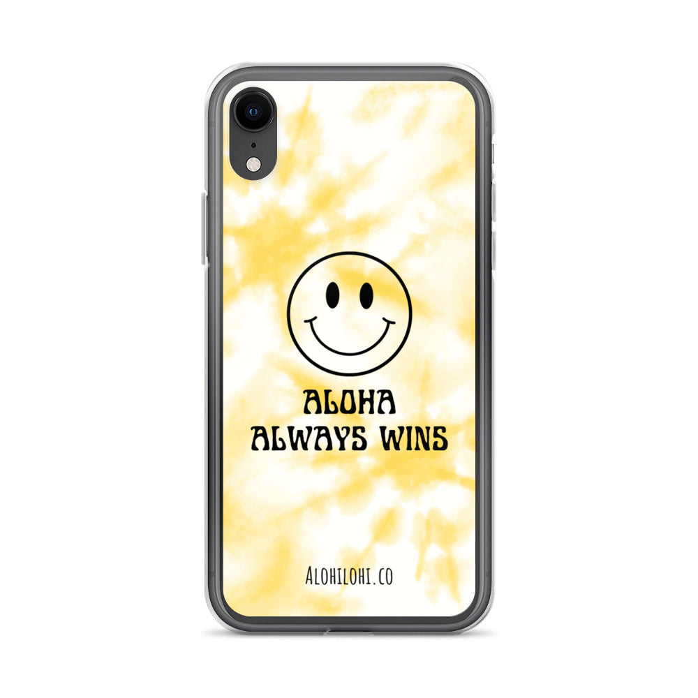 Aloha Always Wins (23) - Clear iPhone Case