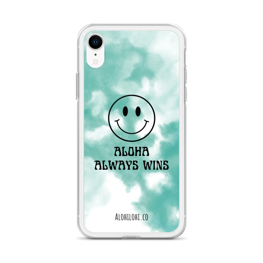 Aloha Always Wins (24) - Clear iPhone Case