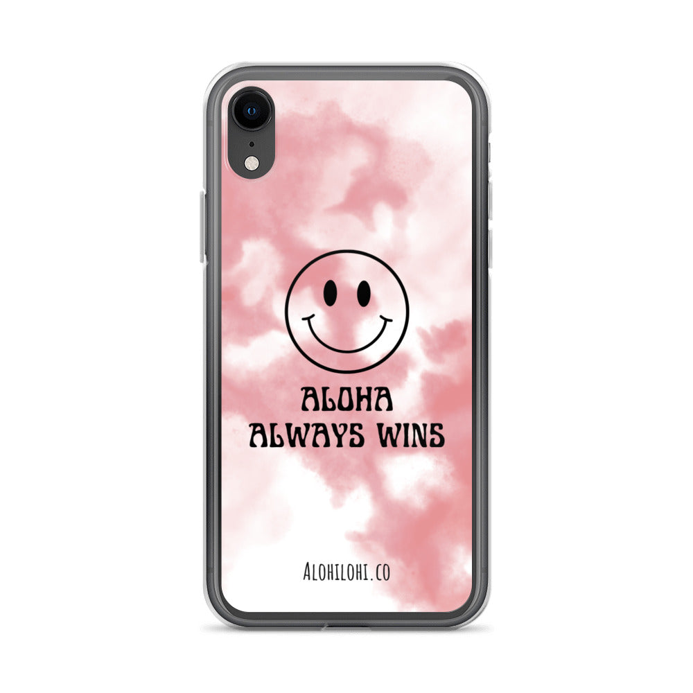 Aloha Always Wins (25) - Clear iPhone Case