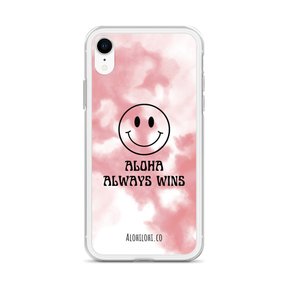 Aloha Always Wins (25) - Clear iPhone Case