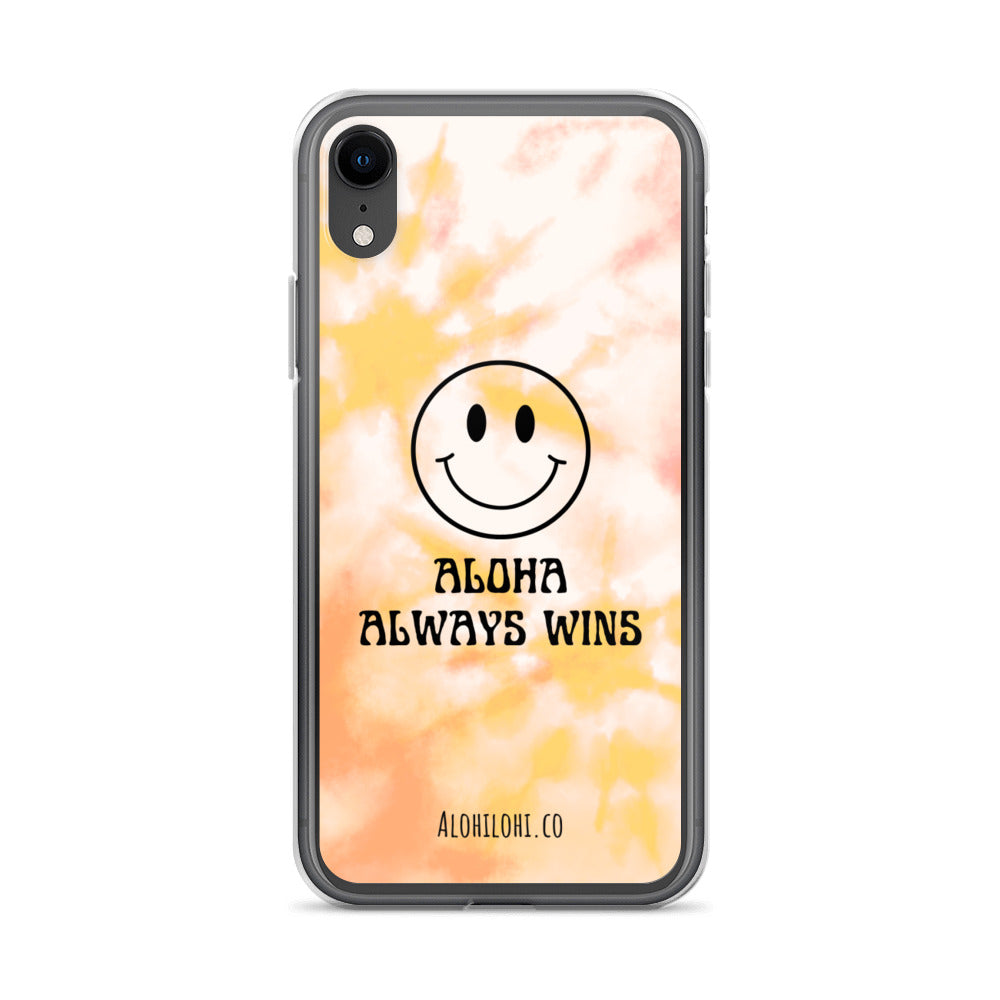 Aloha Always Wins (26) - Clear iPhone Case