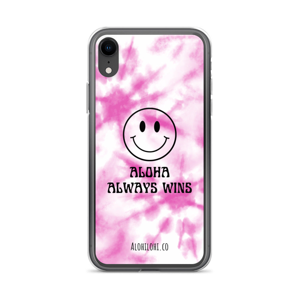 Aloha Always Wins (27) - Clear iPhone Case