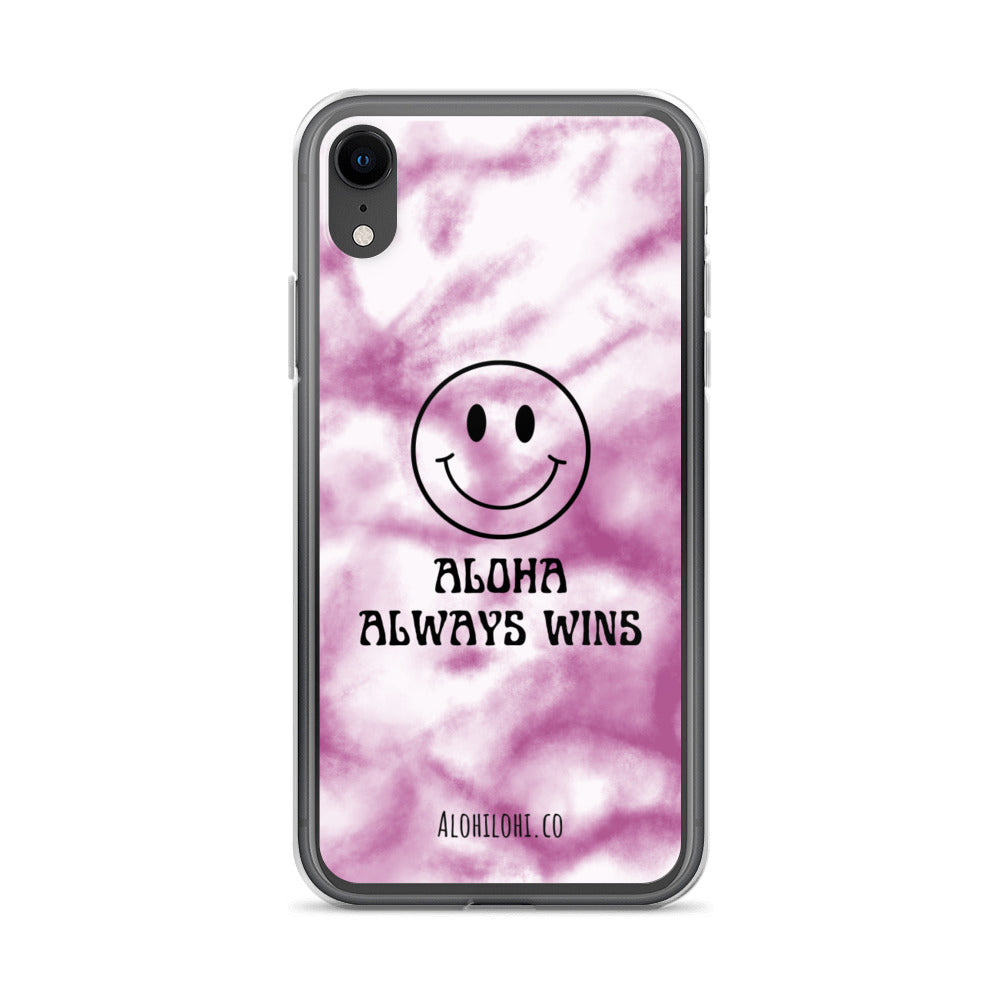 Aloha Always Wins (20) - Clear iPhone Case