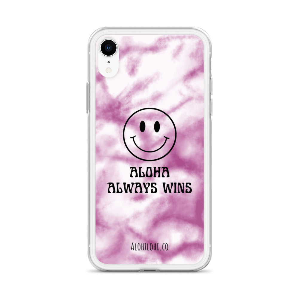 Aloha Always Wins (20) - Clear iPhone Case