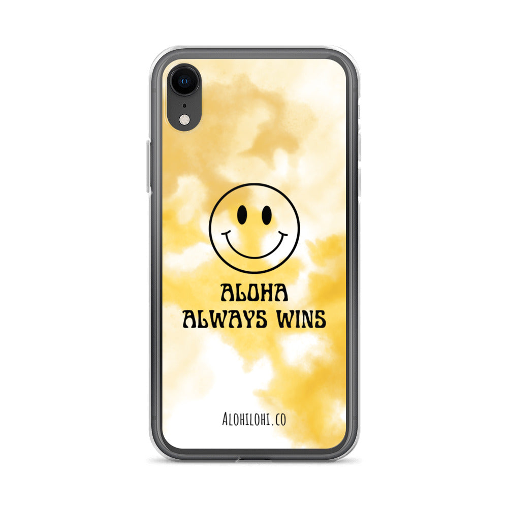 Aloha Always Wins (28) - Clear iPhone Case