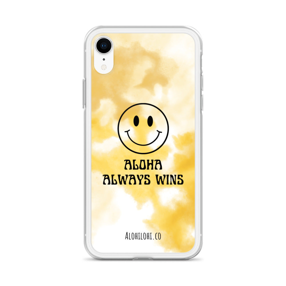 Aloha Always Wins (28) - Clear iPhone Case