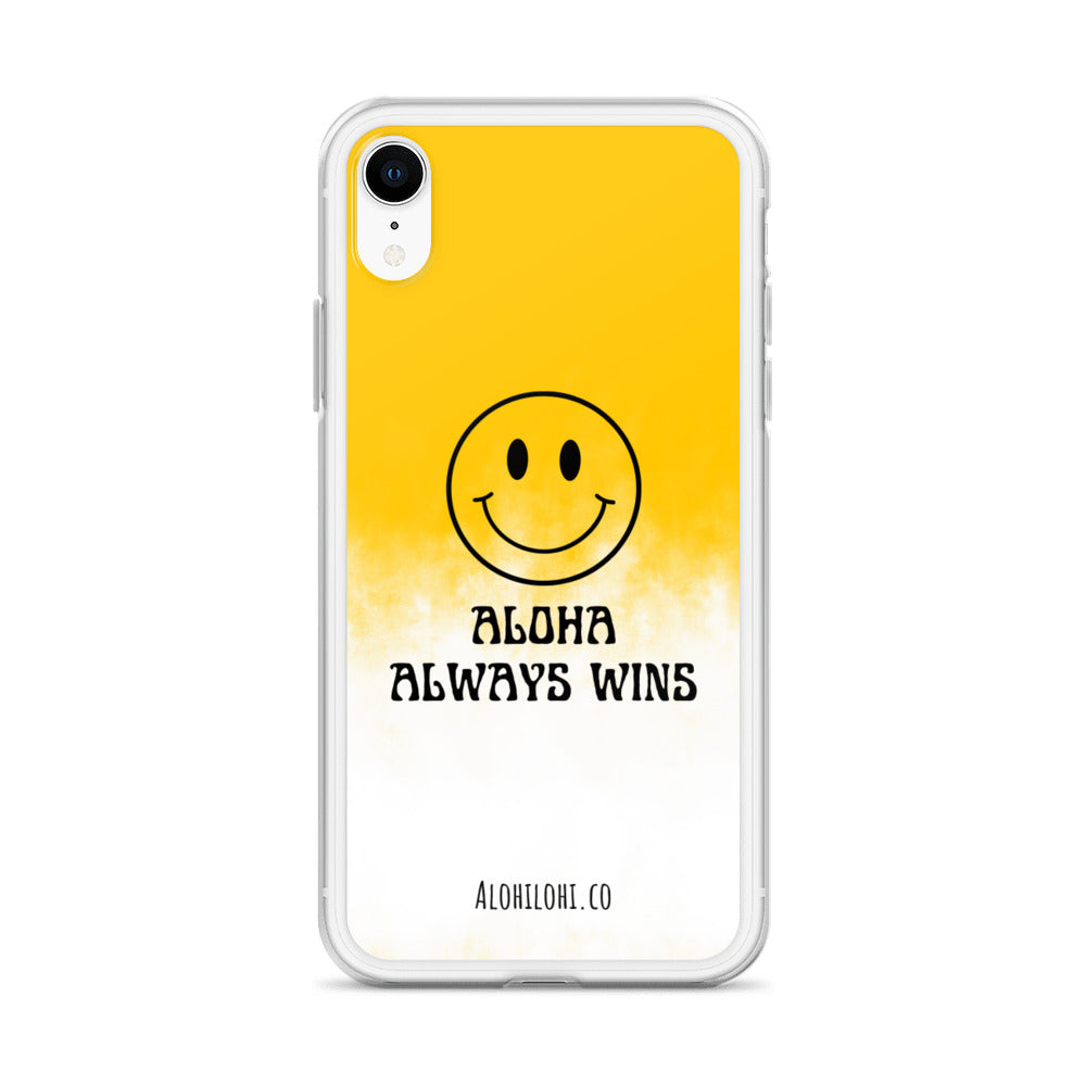 Aloha Always Wins (29) - Clear iPhone Case