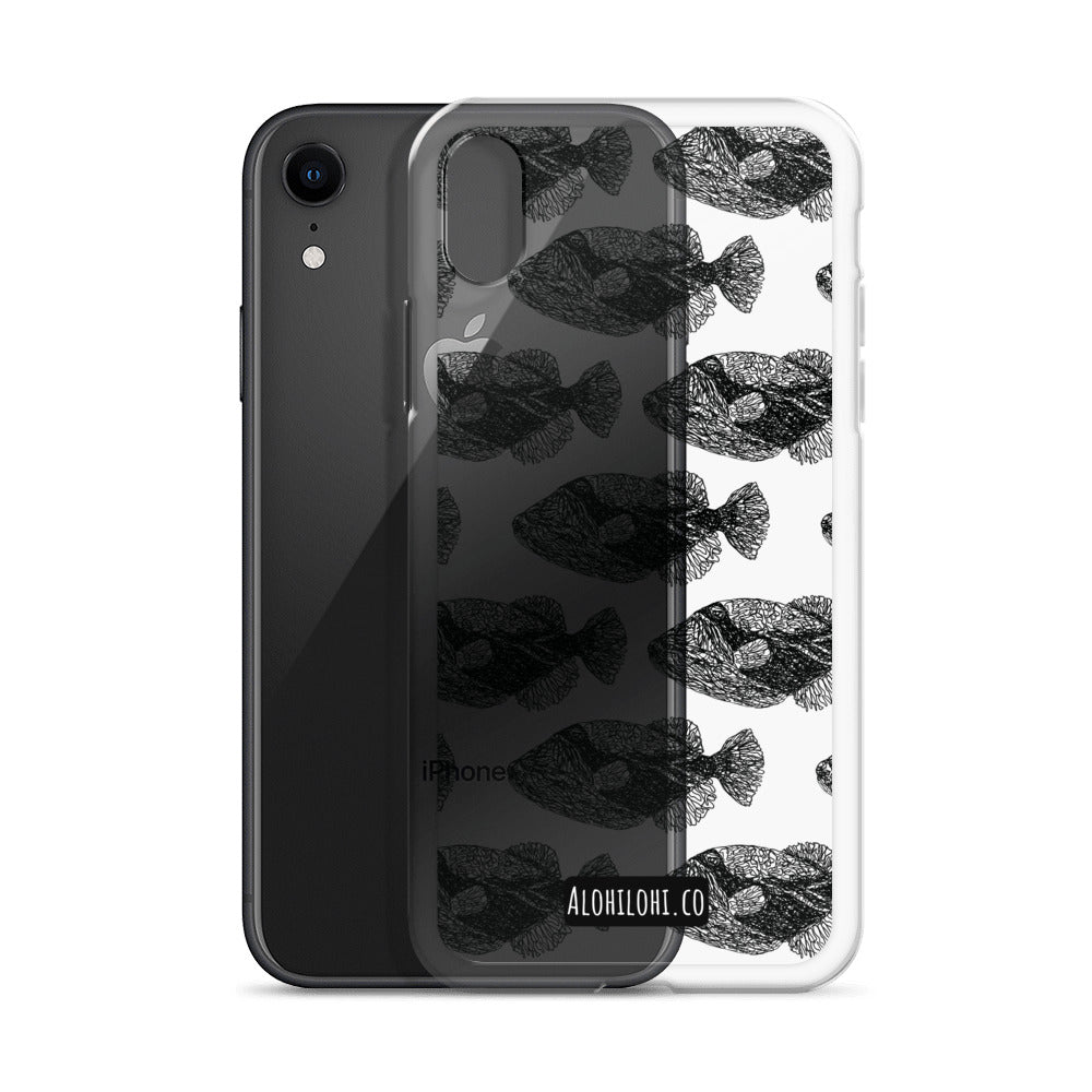 Humuhumunukunukuāpuaʻa LD - Clear iPhone Case