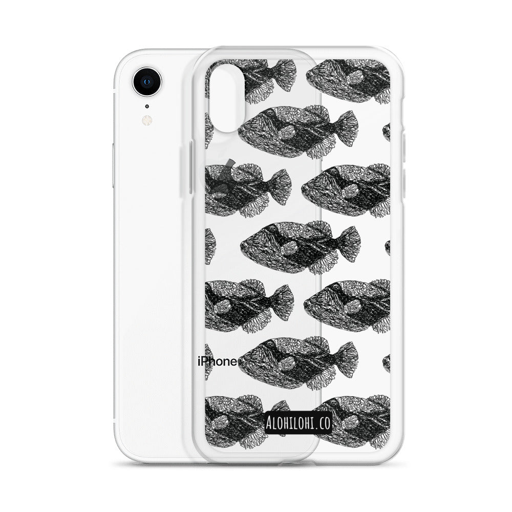 Humuhumunukunukuāpuaʻa LD - Clear iPhone Case