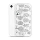 Corals - Clear iPhone Case