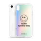 Aloha Always Wins (5) - Clear iPhone Case