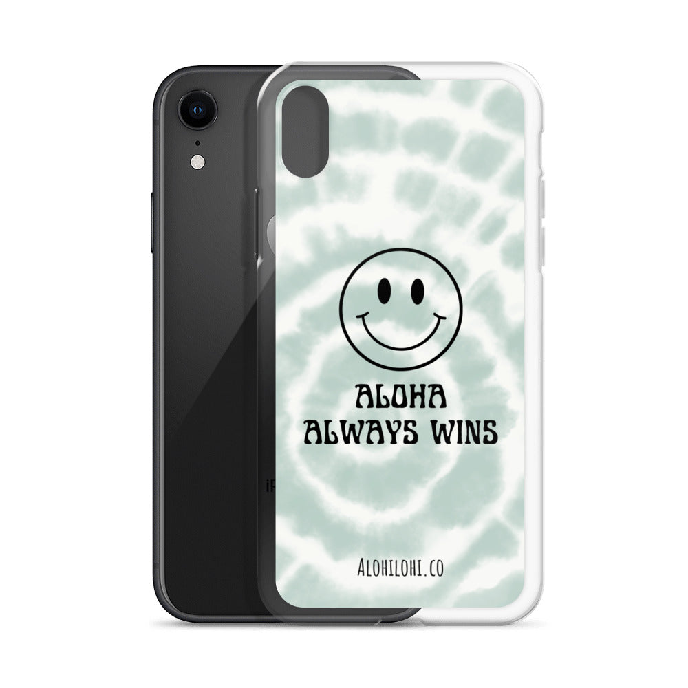 Aloha Always Wins (15) - Clear iPhone Case