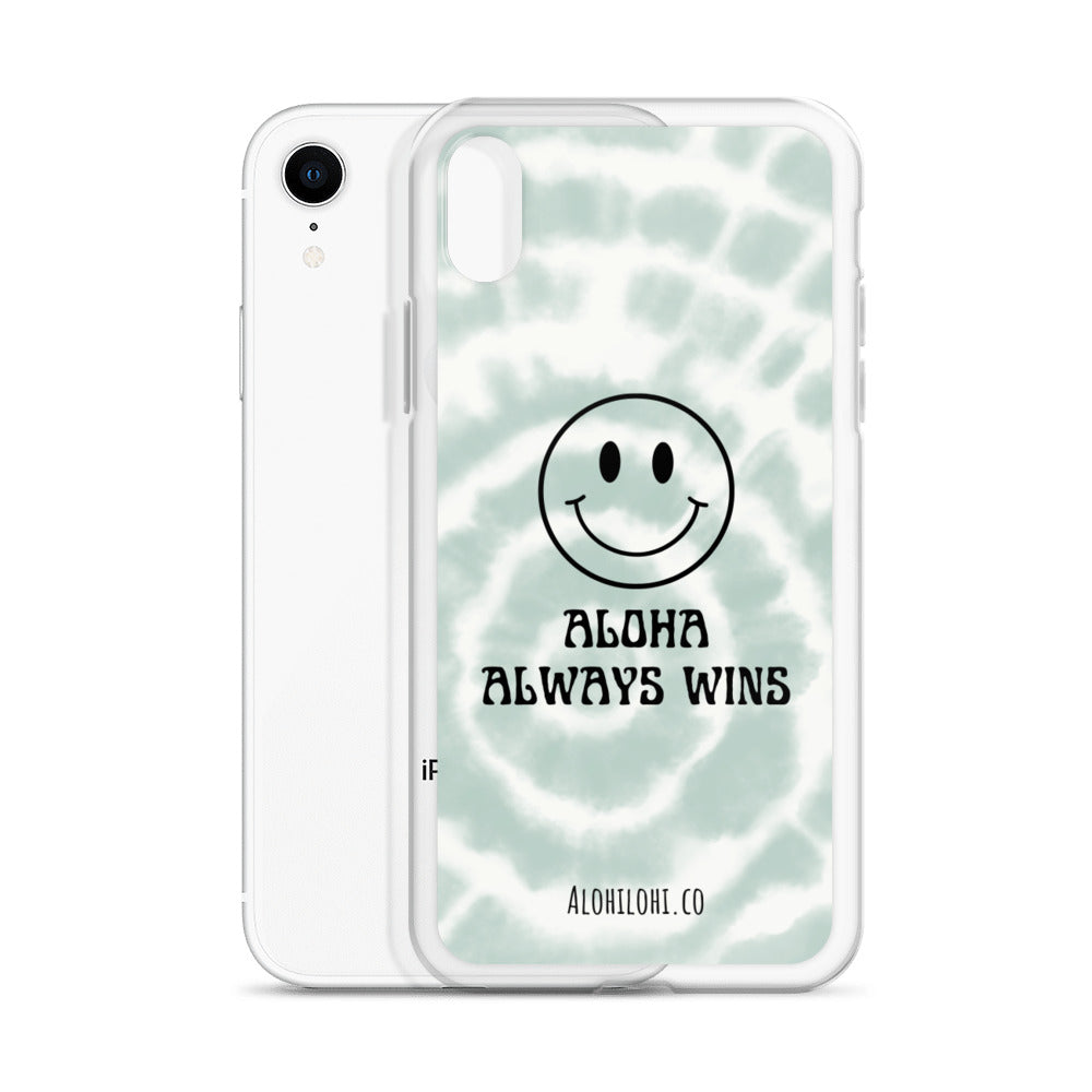 Aloha Always Wins (15) - Clear iPhone Case