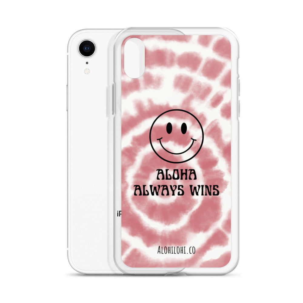 Aloha Always Wins (17) - Clear iPhone Case