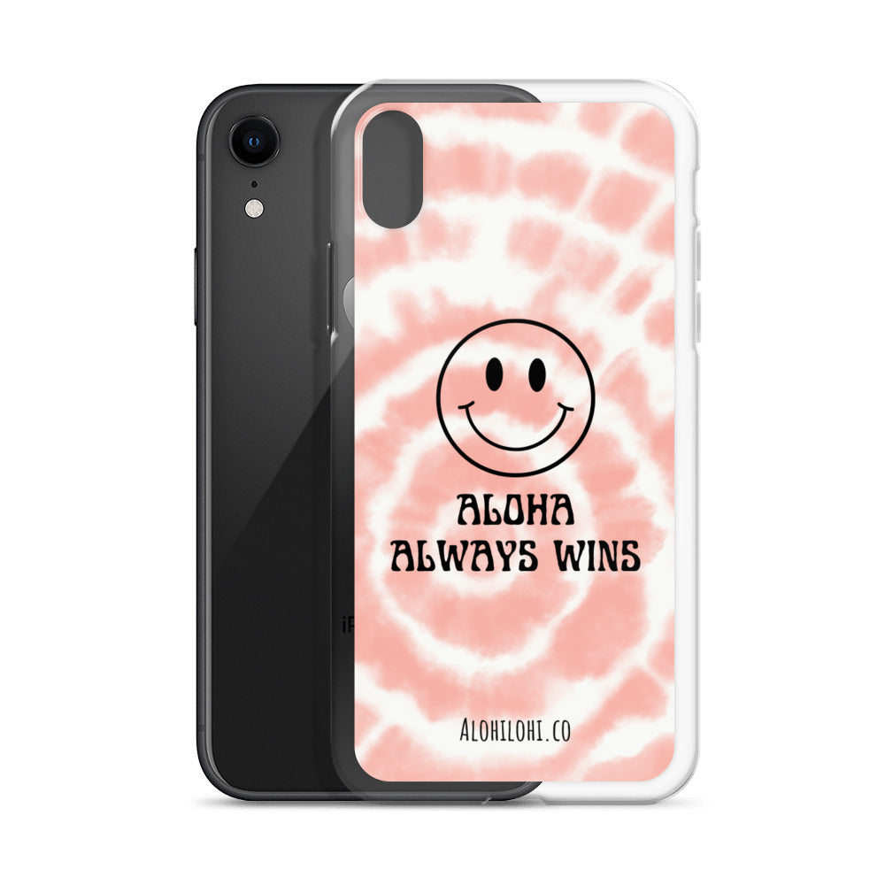 Aloha Always Wins (18) - Clear iPhone Case