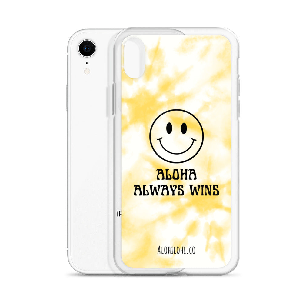 Aloha Always Wins (23) - Clear iPhone Case