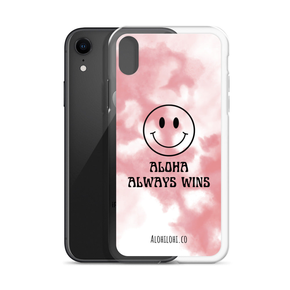 Aloha Always Wins (25) - Clear iPhone Case