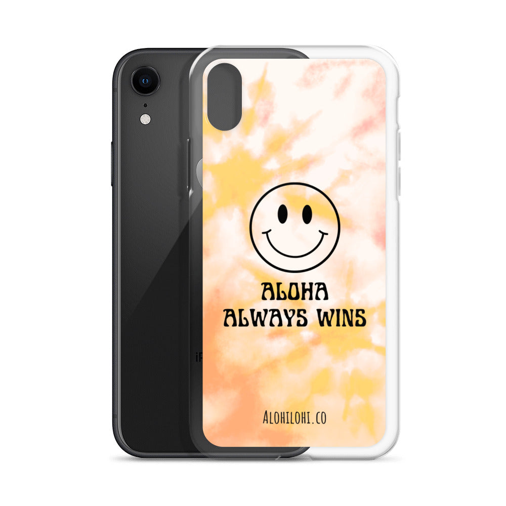 Aloha Always Wins (26) - Clear iPhone Case